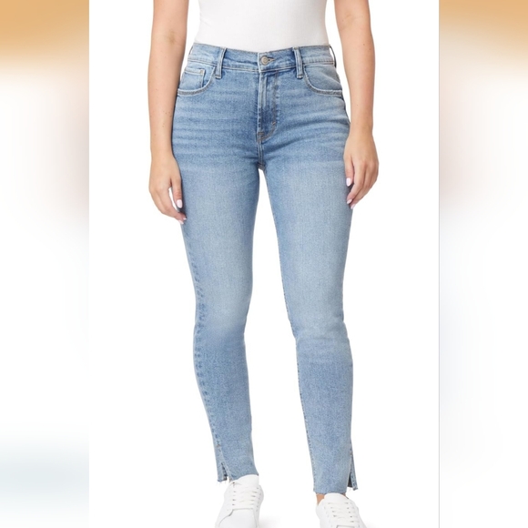 Kensie Vintage Luxe The Ultimate High Rise Skinny Jeans Sz 6/28 Raw Hem - Picture 1 of 10